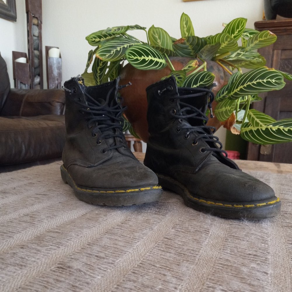 90s Vintage Black Dr. Martens Boots